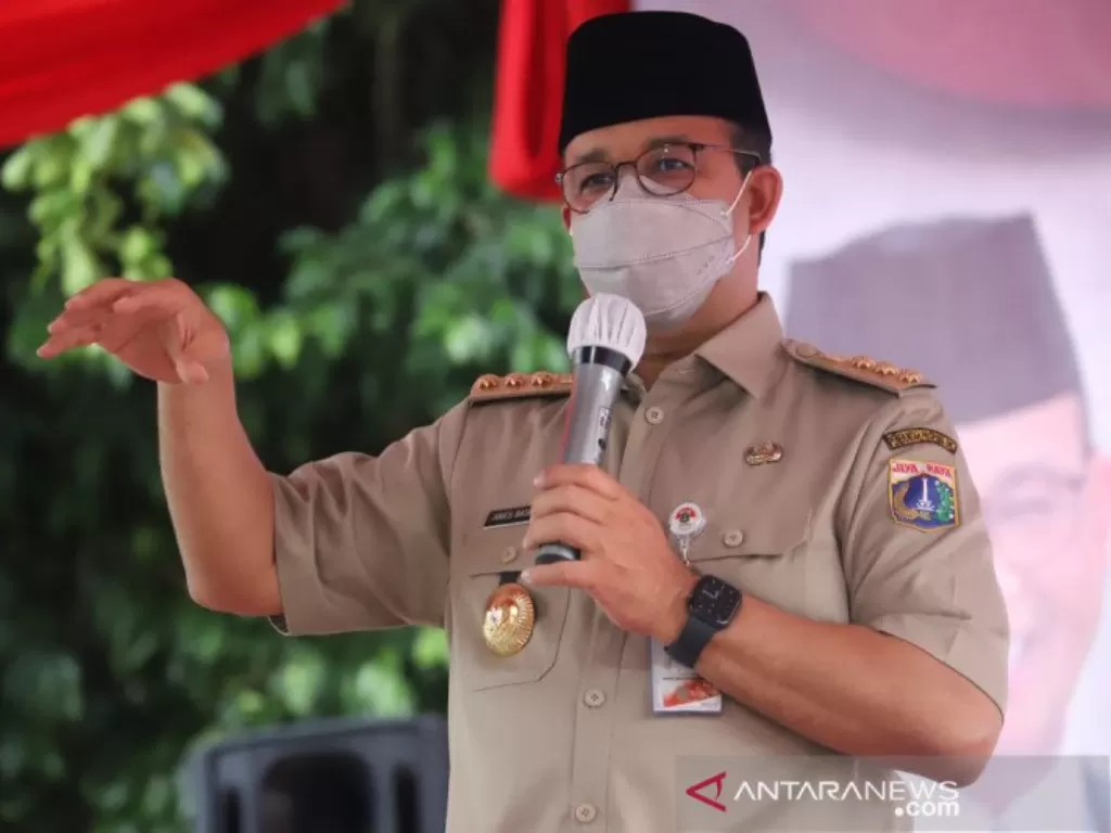 Gubernur DKI Jakarta Anies Baswedan. (photo/ANTARA/ HO-Kominfotik Jakarta Utara)