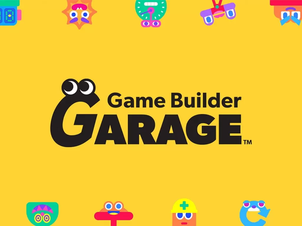 Tampilan logo game Game Builder Garage untuk Nintendo Switch (photo/Nintendo)