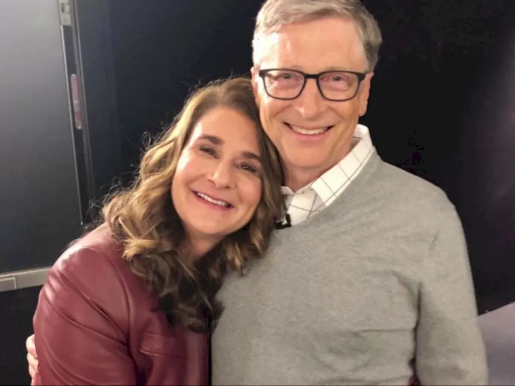 Bill Gates dan Melinda. (Instagram/@thisisbillgates)