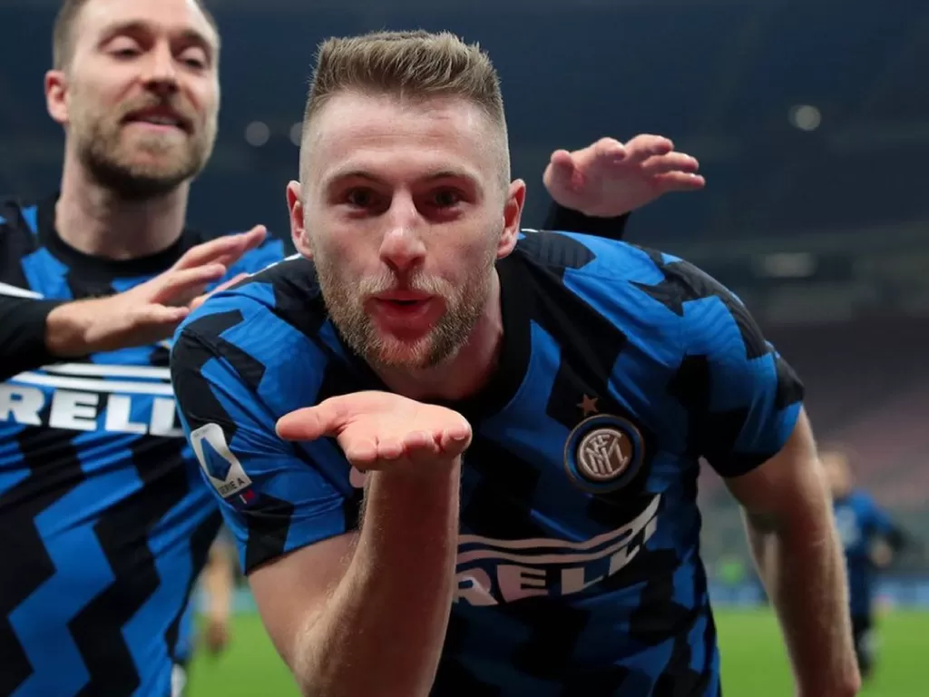 Bek Inter Milan,Milan Skriniar. (photo/Instagram/@milanskriniar)