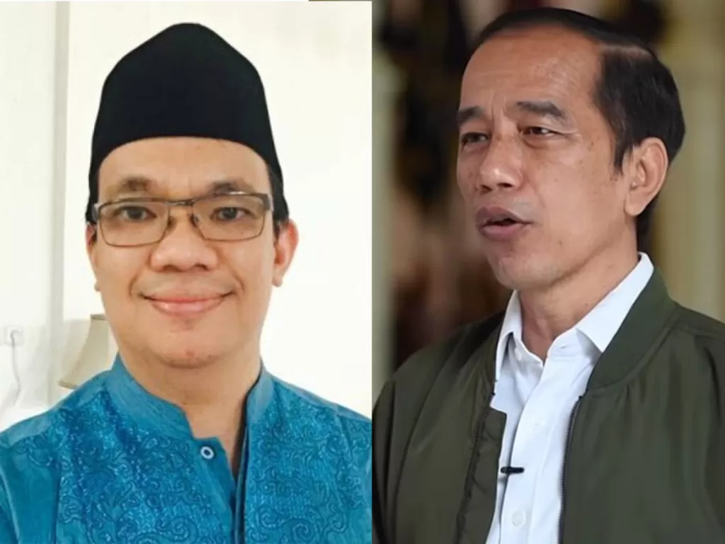 Gus Nadir dan Presiden Jokowi. (Istimewa)