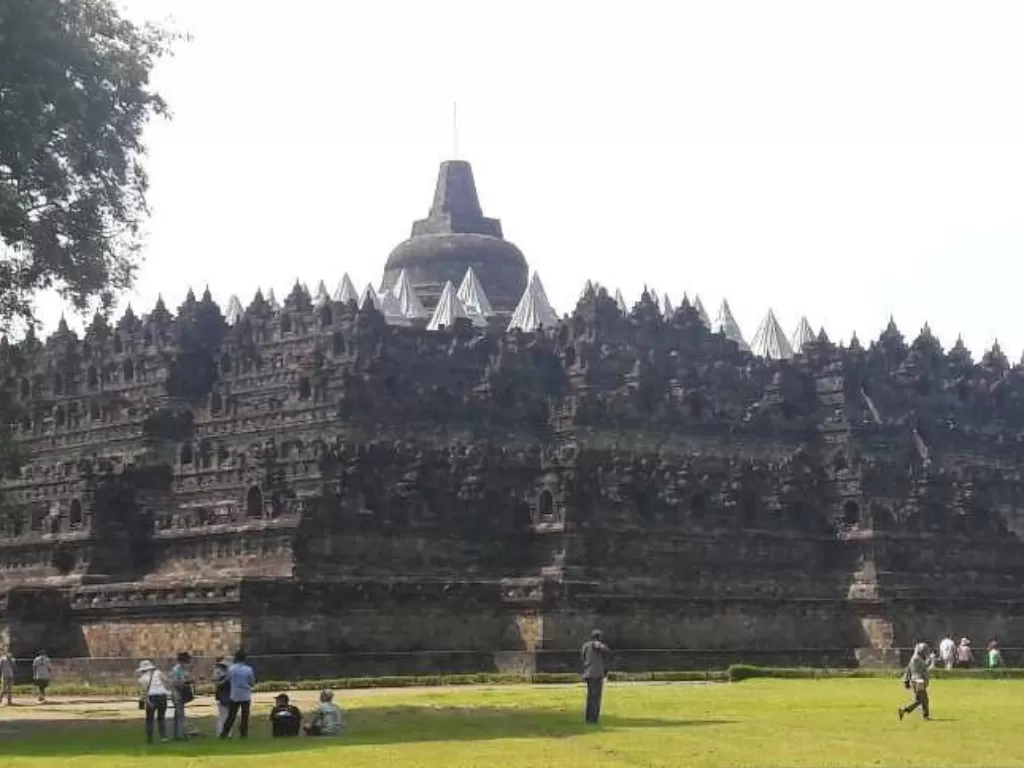  Ilustrasi: Taman Wisata Candi Borobudur. (ANTARA/Heru Suyitno) 