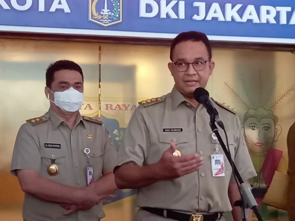 Gubernur DKI Jakarta Anies Baswedan di Balai Kota DKI Jakarta. (INDOZONE/Sarah Hutagaol).
