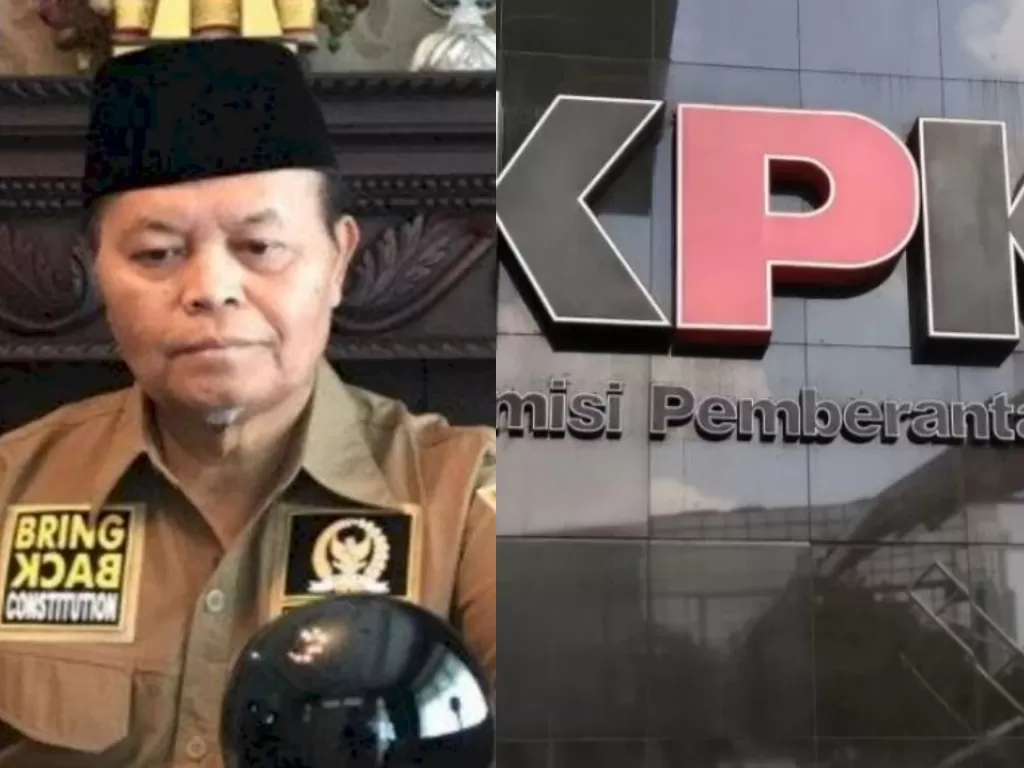 Kolase foto Hidayat Nur Wahid dan logo KPK (Antaranews)