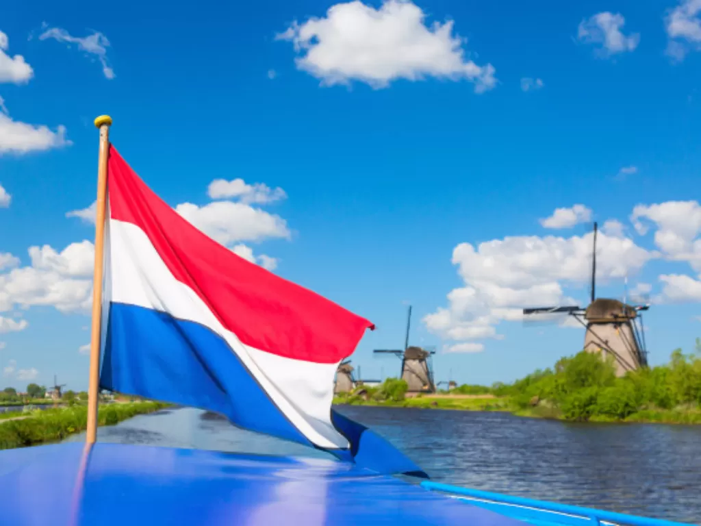 Bendera Belanda. (Freepik)