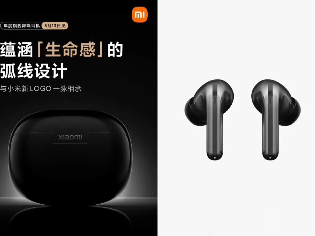 Tampilan casing dan earbuds terbaru buatan Xiaomi (photo/Xiaomi/Weibo)