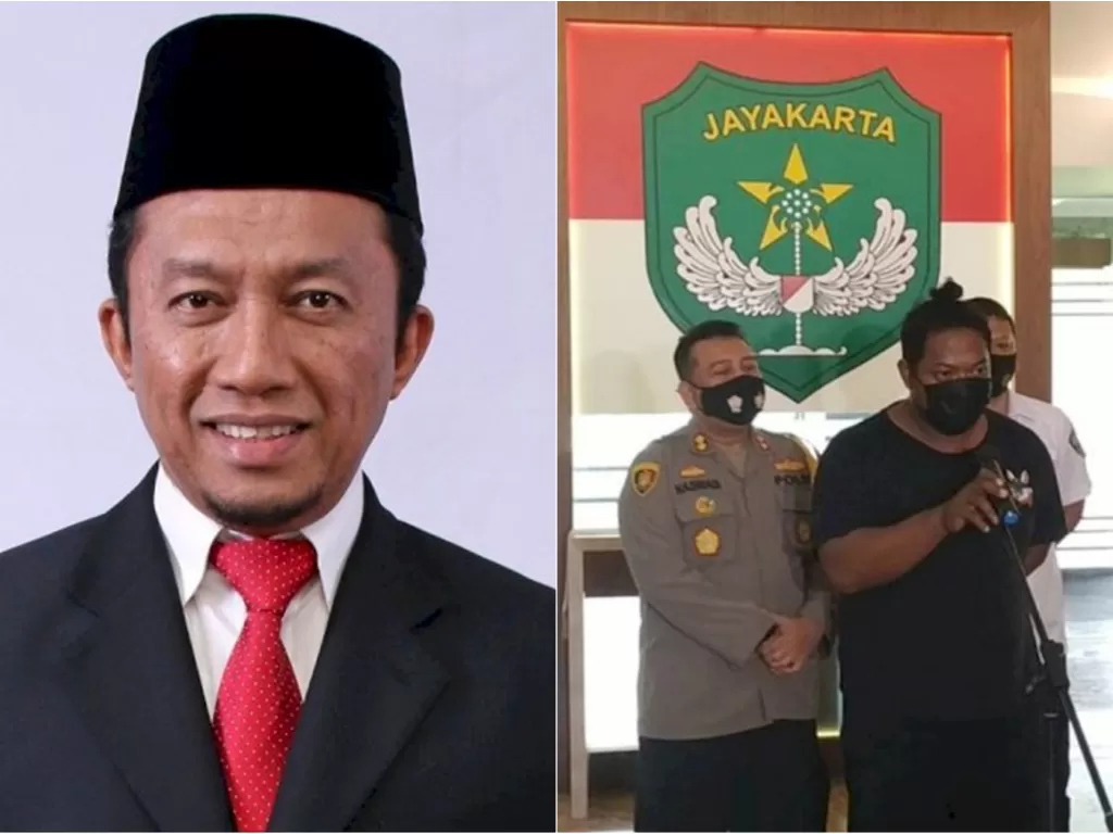 Kiri: Politisi senior PKS Tifatul Sembiring. (art.pks.id) / Kanan: Koordinator debt collector, Hendrik Leatomu di Makodam Jaya, Jakarta. (INDOZONE/Samsudhuha Wildansyah)