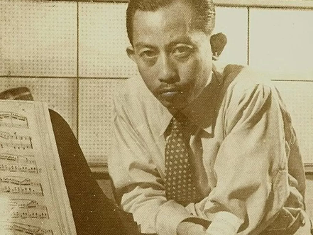 Komponis besar Tanah Air, Ismail Marzuki (wikipedia).