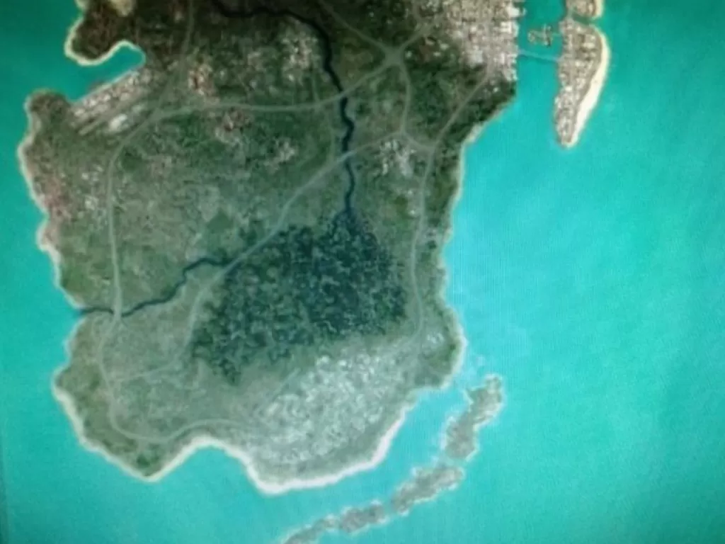 Tampilan bocoran map GTA 6. (photo/Dok. Imgur)
