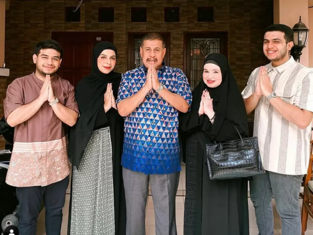 Keluarga Fadil Jaidi. (Instagram/@fadiljaidi)