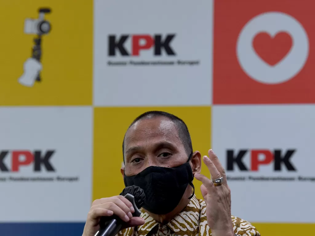 Anggota Dewas KPK Indriyanto Seno Adji. (photo/ANTARA FOTO/Sigid Kurniawan)