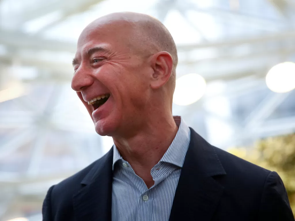 Pendiri dari Amazon, Jeff Bezos (photo/REUTERS/Lindsey Wasson)