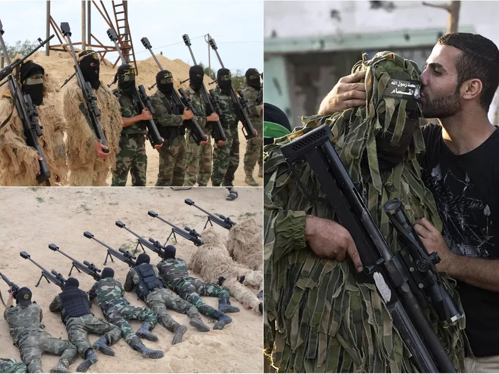 Pasukan sniper Hamas (Istimewa)