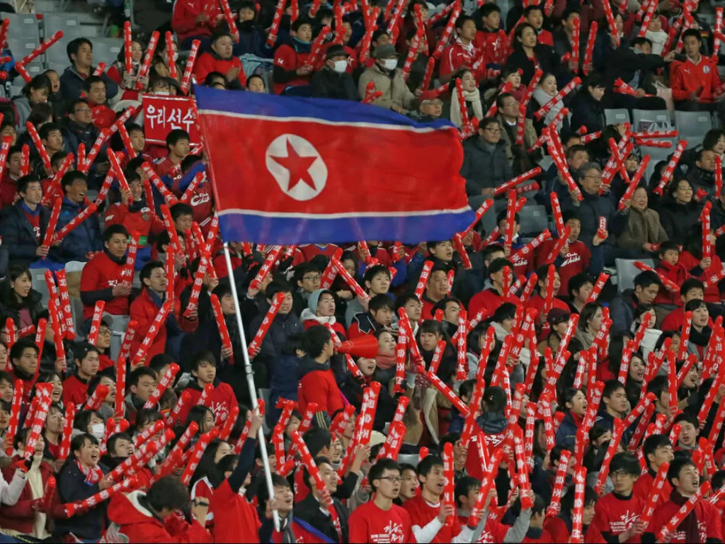 Korea Utara mengundurkan diri dari Kualifikasi Piala Dunia Zona Asia. (photo/REUTERS/Toru Hanai)