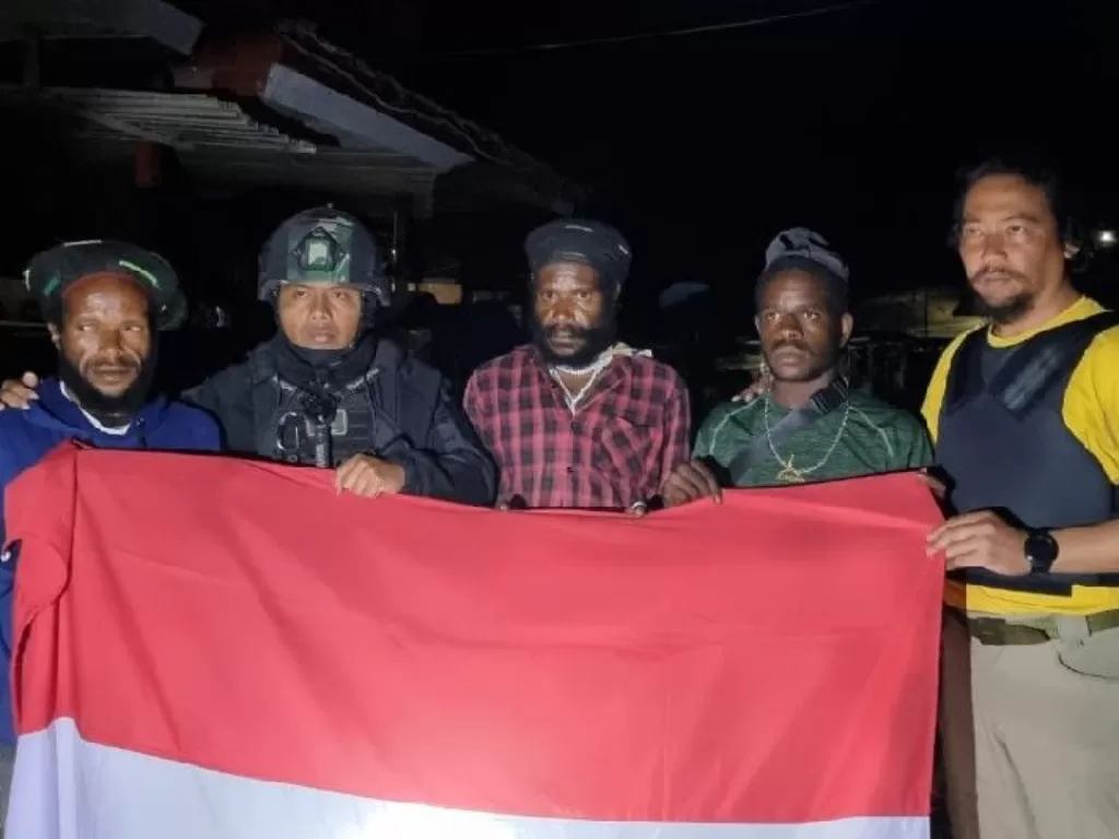 Tiga anggota KKB Papua diamankan (Antara)