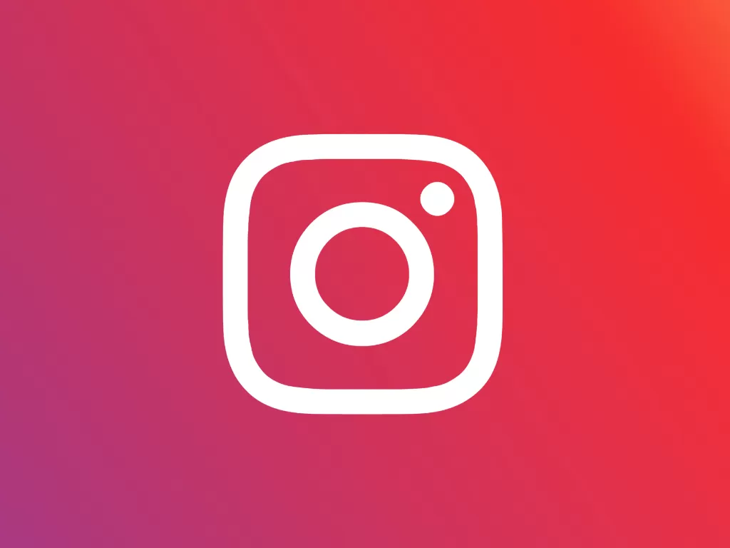 Tampilan logo platform sosial media Instagram (photo/Instagram)