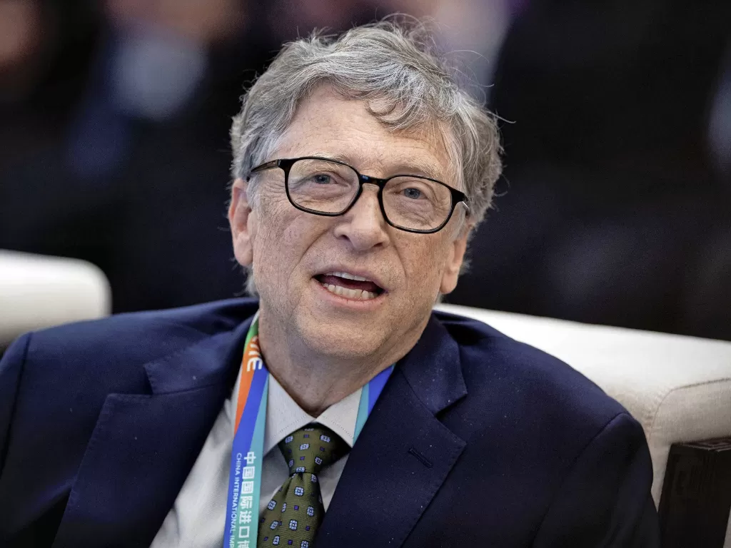 Pendiri dari Microsoft, Bill Gates (photo/REUTERS/Matthew Knight)