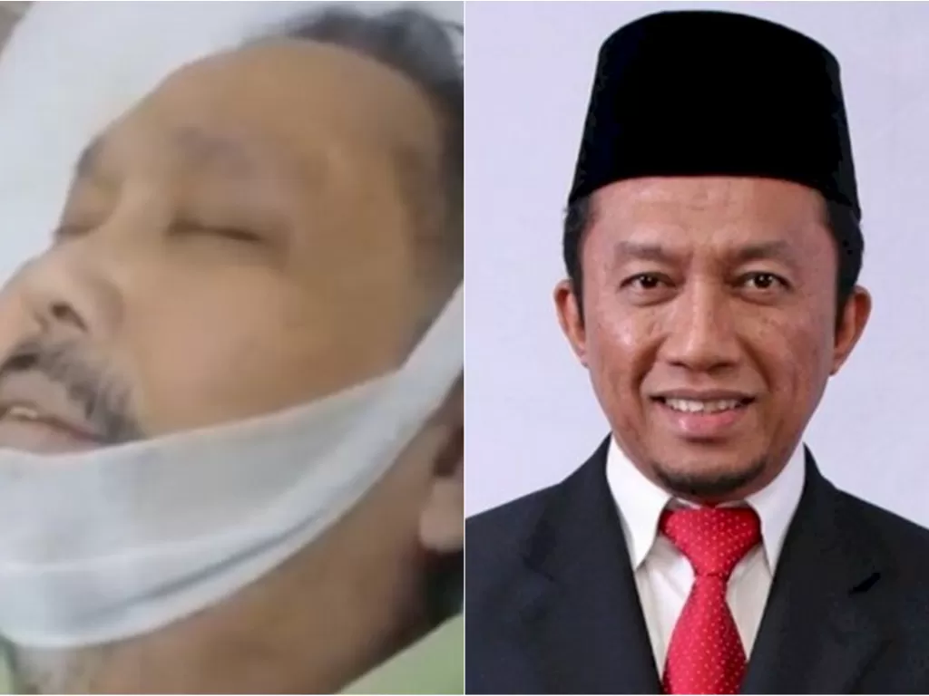 Kiri: Senyum Ustad Tengku Zulkarnain ketika meninggal dunia. / twitter @jibrielarr / Kanan: Politisi senior PKS Tifatul Sembiring. (art.pks.id)
