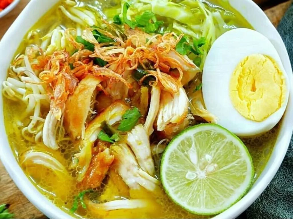 Soto Ayam Kuning (Doyan Resep)