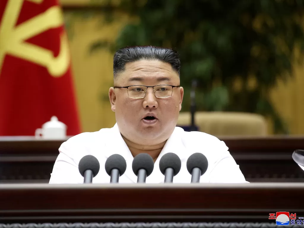 Kim Jong Un melarang warganya pakai skinny jeans (REUTERS/KCNA)