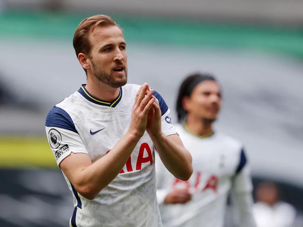 Harry Kane tinggalkan Tottenham Hotspur. (photo/REUTERS/Andrew Couldridge)
