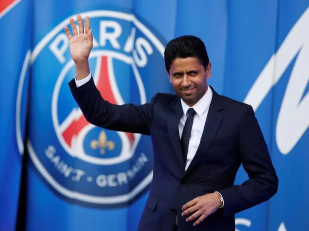 Presiden Paris Saint-Germain (PSG) Nasser Al-Khealifi. (photo/REUTERS)