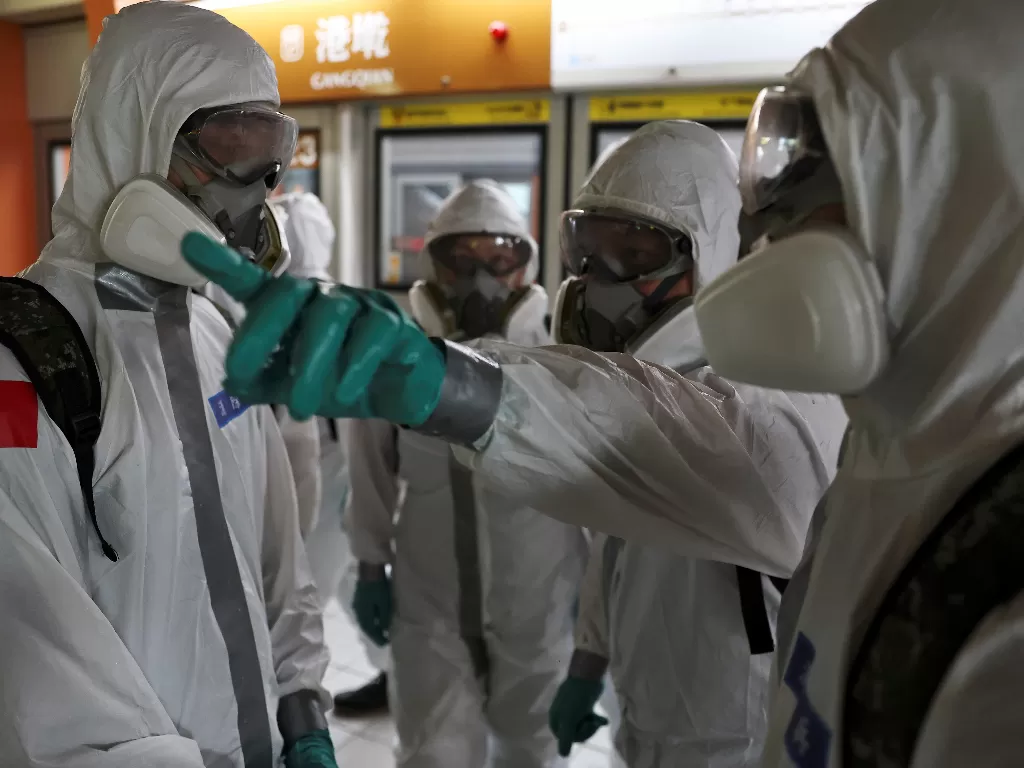Pandemi di Taiwan meningkat (REUTERS/Ann Wang)