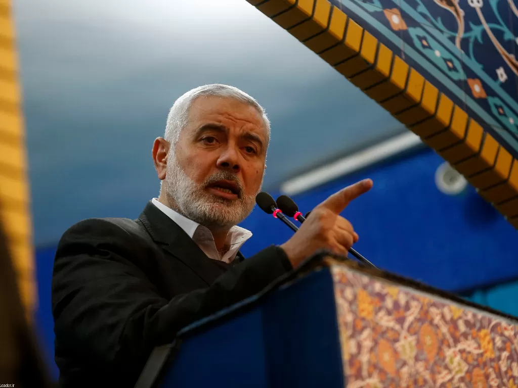 Pemimpin Hamas, Ismail Haniyeh. (photo/Dok.Reuters)
