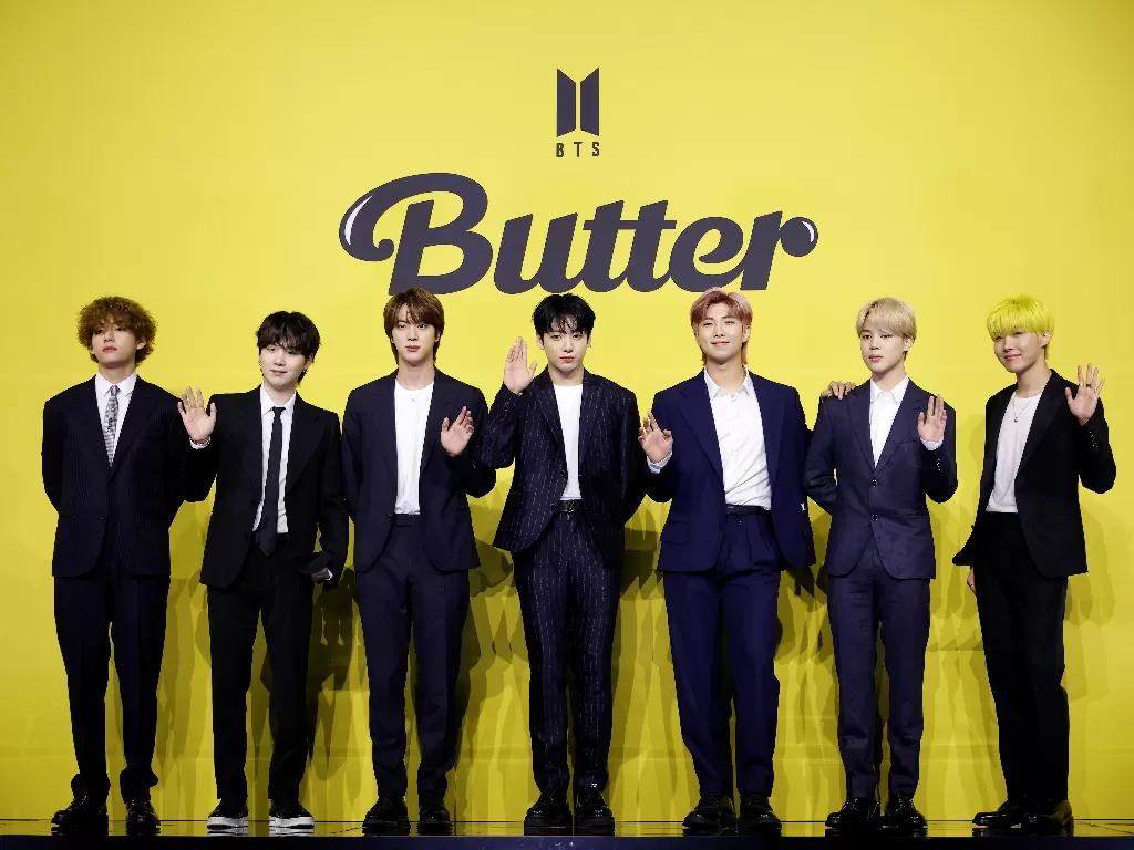 BTS Butter. (photo/REUTERS/Kim Hong-Ji)