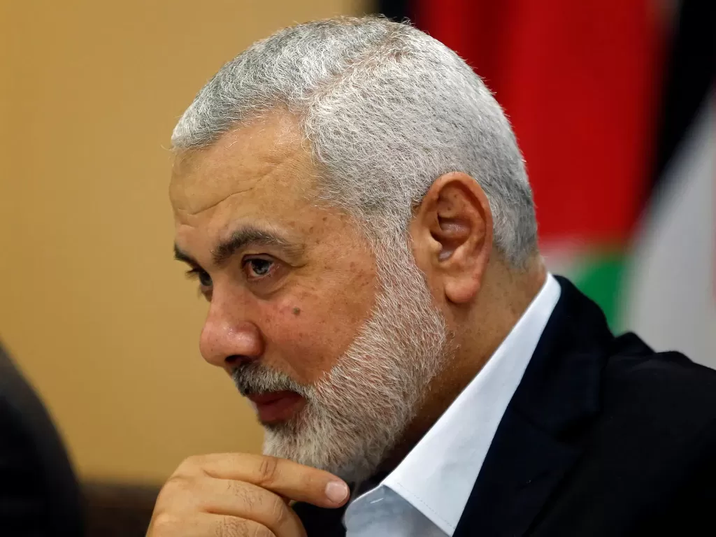 Pemimpin Hamas, Ismail Haniyeh. (photo/REUTERS)