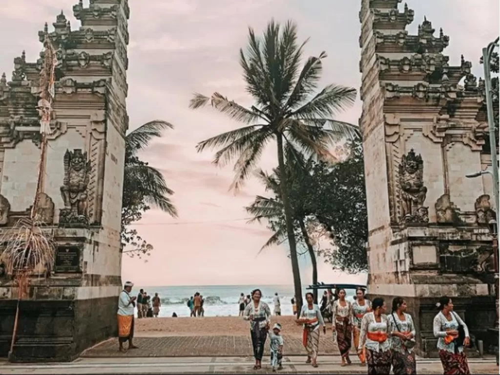 Ilustrasi Bali. (Instagram/@explorebali).