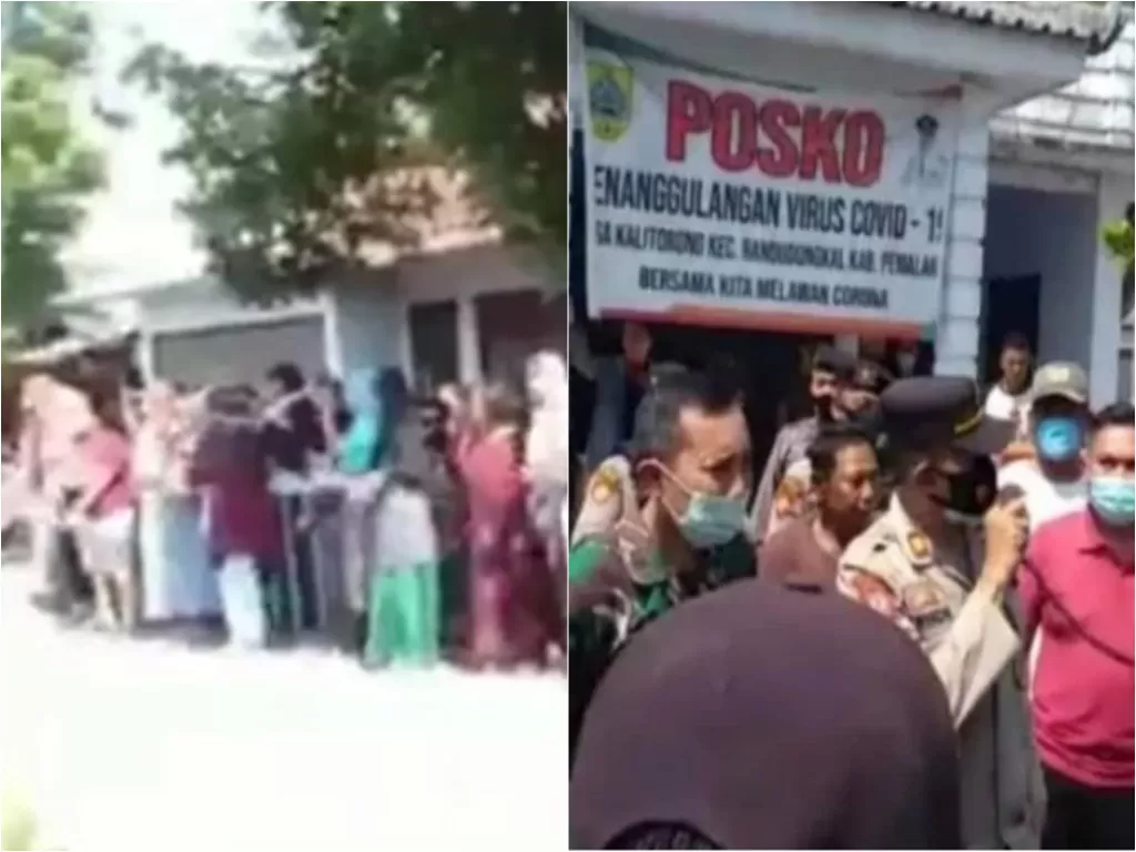 Ratusan warga Desa Kalitorong tuntut sekdes mundur dari jabatannya diduga telah berselingkuh (Instagram/andreli48)