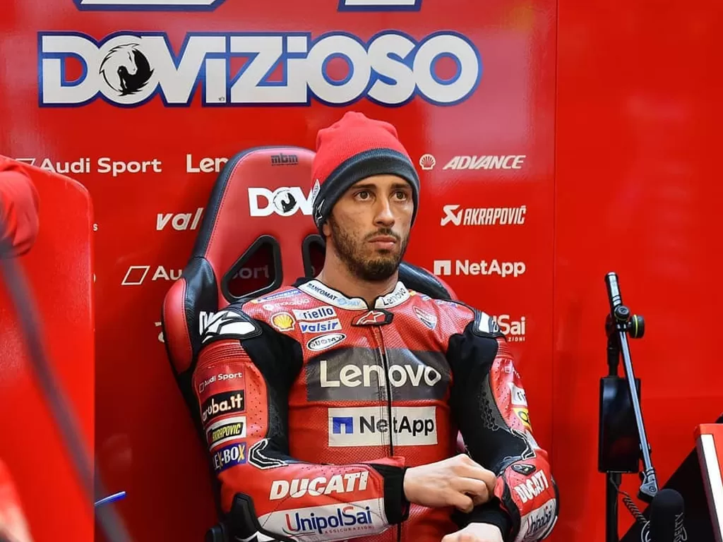 Pembalap MotoGP dari tim Ducati, Andrea Dovizioso (photo/Instagram/@andreadovizioso)