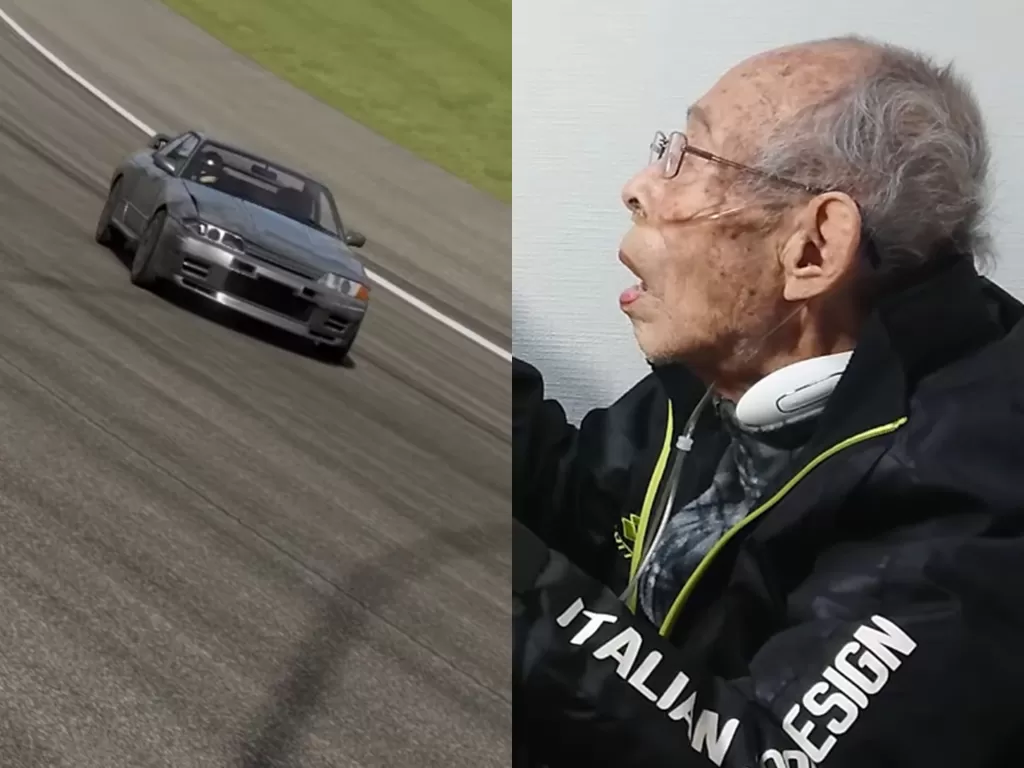 Seorang kakek 93 tahun yang bermain kesukaannya. (Photo/YouTube/Olivin Corp)