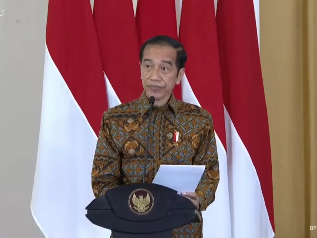 Presiden Jokowi (Youtube Setpres)