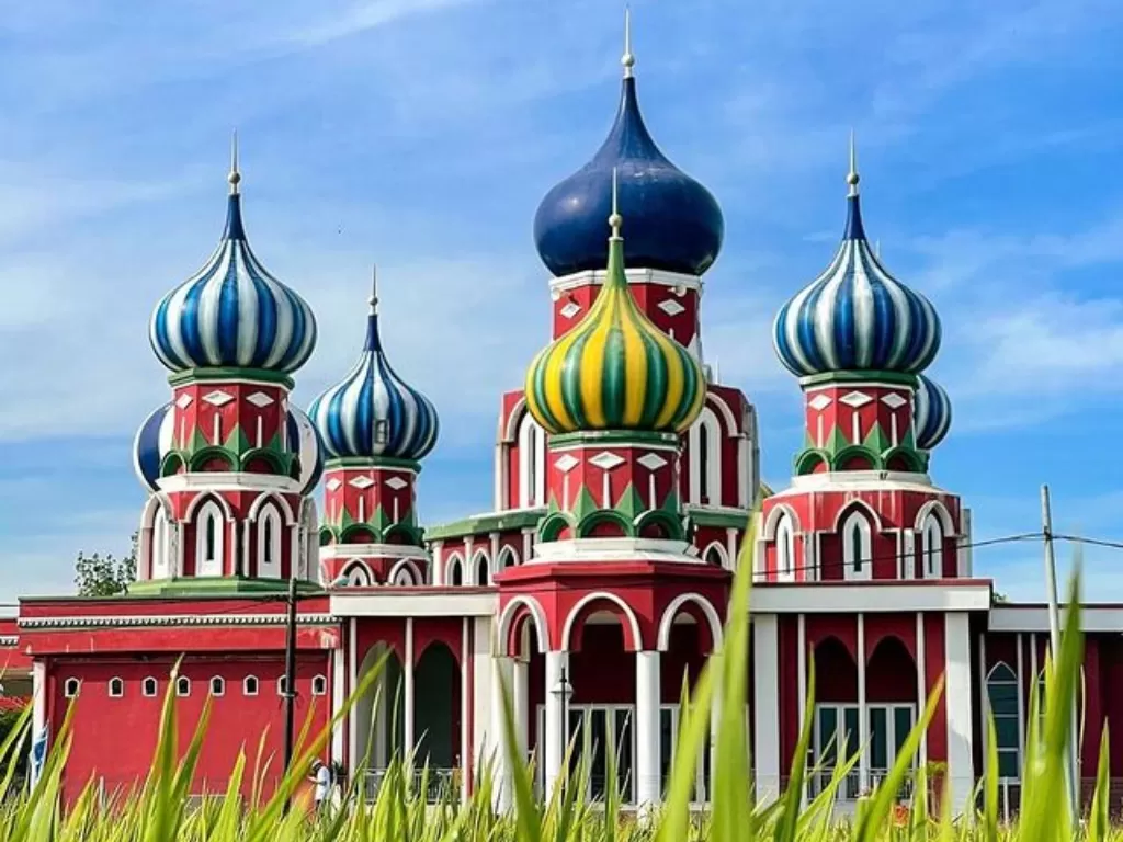 Masjid Rusia yang terletak di Malaysia. (Photo/Instagram/@placesmalaysia)