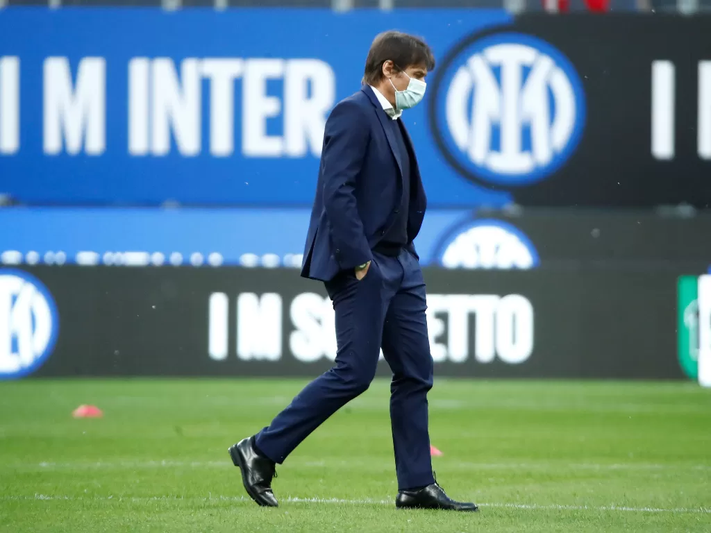 Antonio Conte dan Inter Milan berpisah. (photo/REUTERS/Alessandro Garofalo)