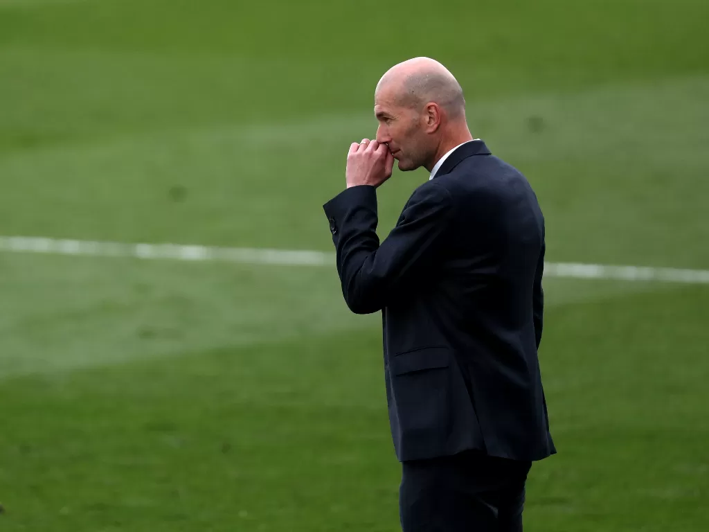 Zinedine Zidane. (photo/REUTERS/SUSANA VERA)