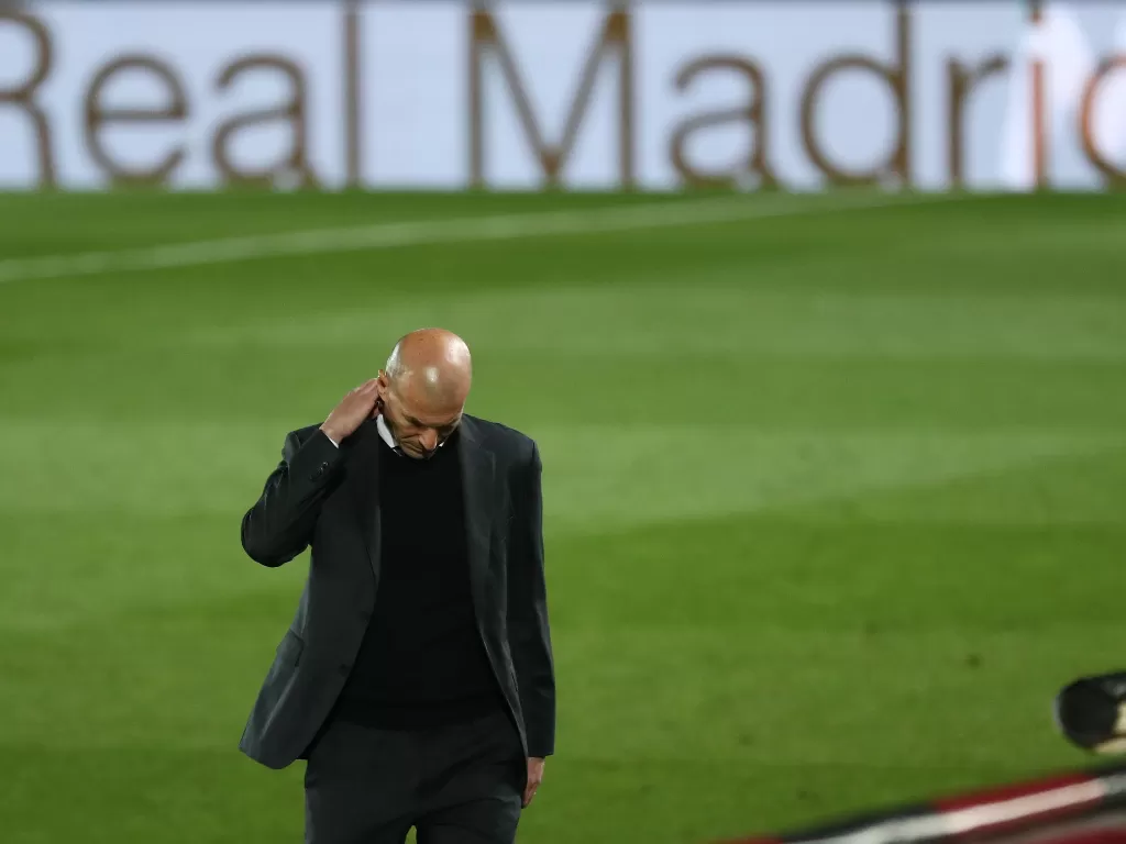 Zinedine Zidane. (photo/REUTERS/SUSANA VERA)