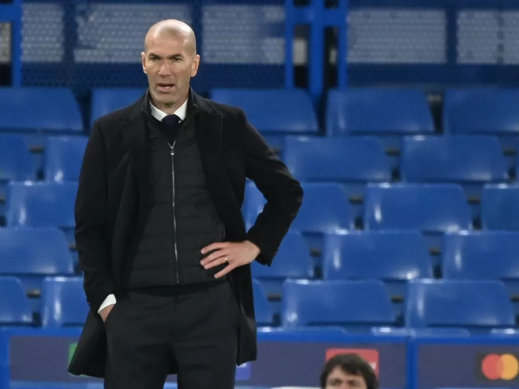 Zinedine Zidane. (REUTERS/Toby Melville