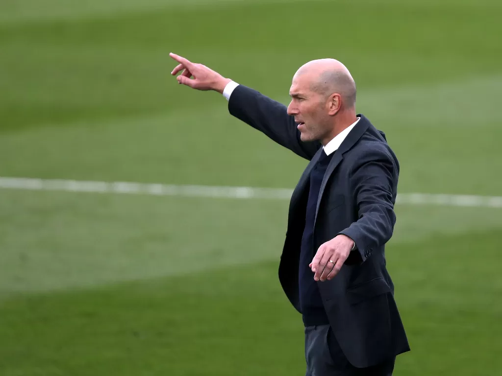 Zinedine Zidane. (photo/REUTERS/Susana Vera)