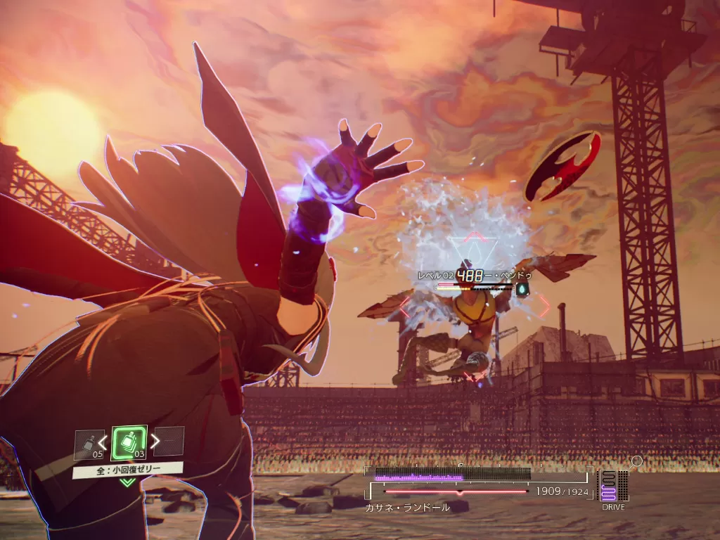Tampilan gameplay dari game Scarlet Nexus (photo/Bandai Namco Entertainment SEA)
