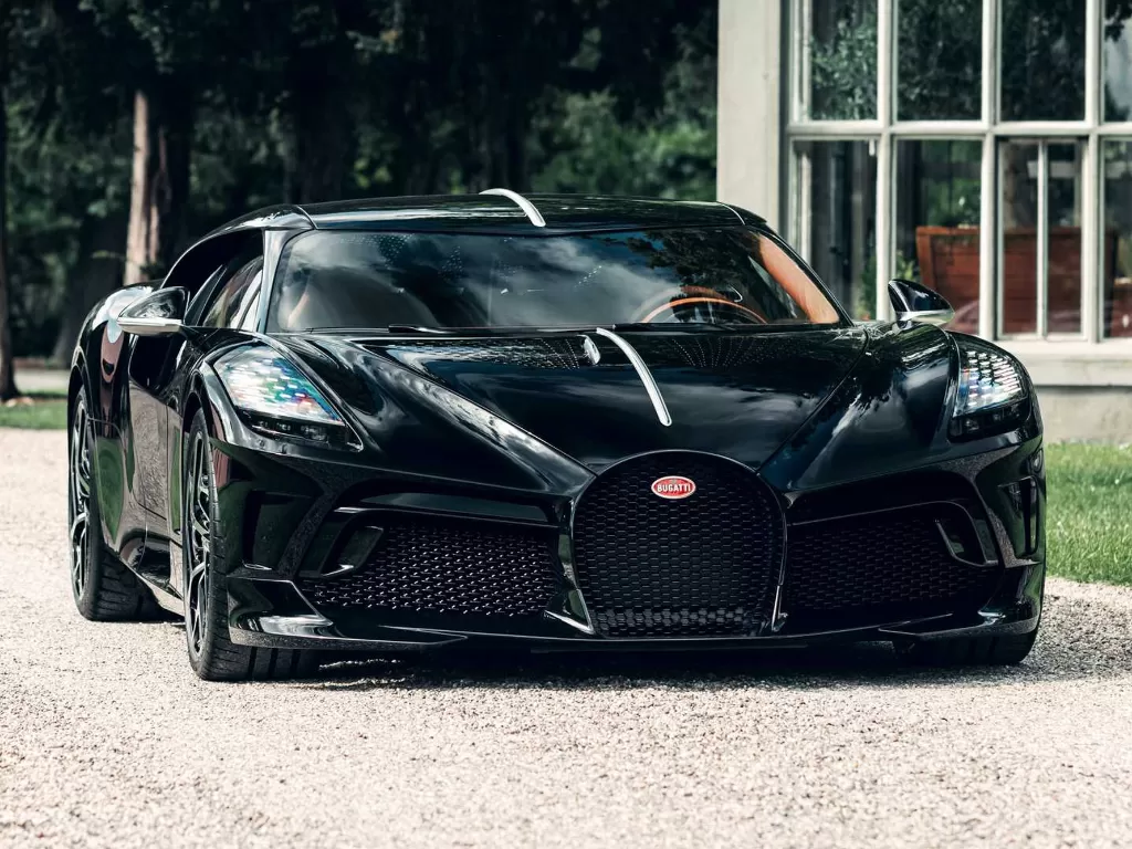 Tampilan mobil Bugatti La Voiture Noire versi final (photo/Bugatti)