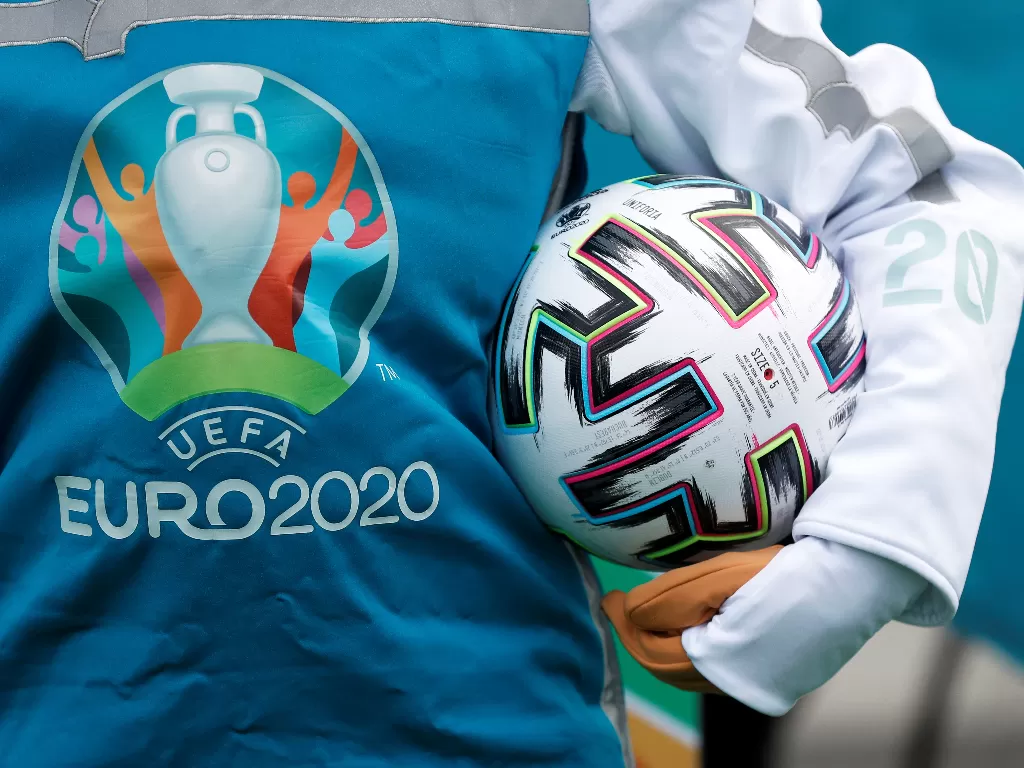 Ilustrasi EURO 2020. (photo/REUTERS/PETER NICHOLLS)