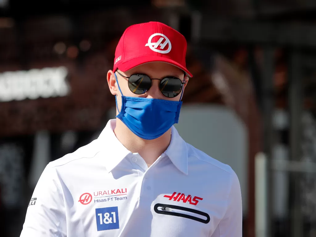 Nikita Mazepin, pembalap F1. (photo/REUTERS/ ANTON VAGANOV)