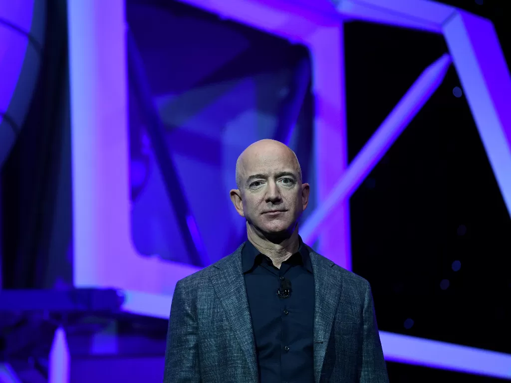 Jeff Bezos. (photo/REUTERS/CLODAGH KILCOYNE)