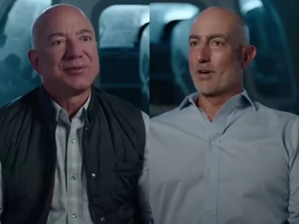 Jeff Bezos ingin membawa adiknya, Mark Bezos ke luar angkasa. (Photo/Instagram/Jeff Bezos)
