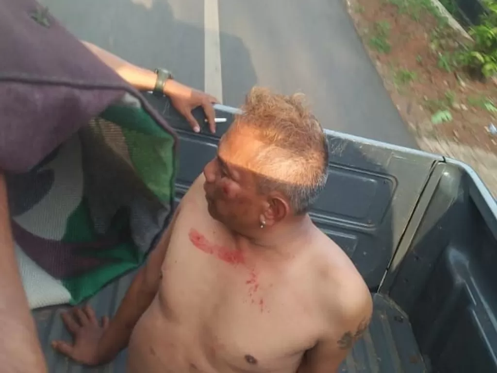 Pria di Ciamis ancam anggota TNI pakai sabit dan akan isap darah ditangkap (Instagram/tnilovers18)