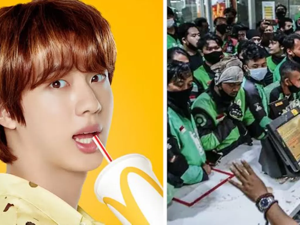 Media Korea Selatan soroti BTS Meal yang sebabkan kerumunan (Korea Boo).