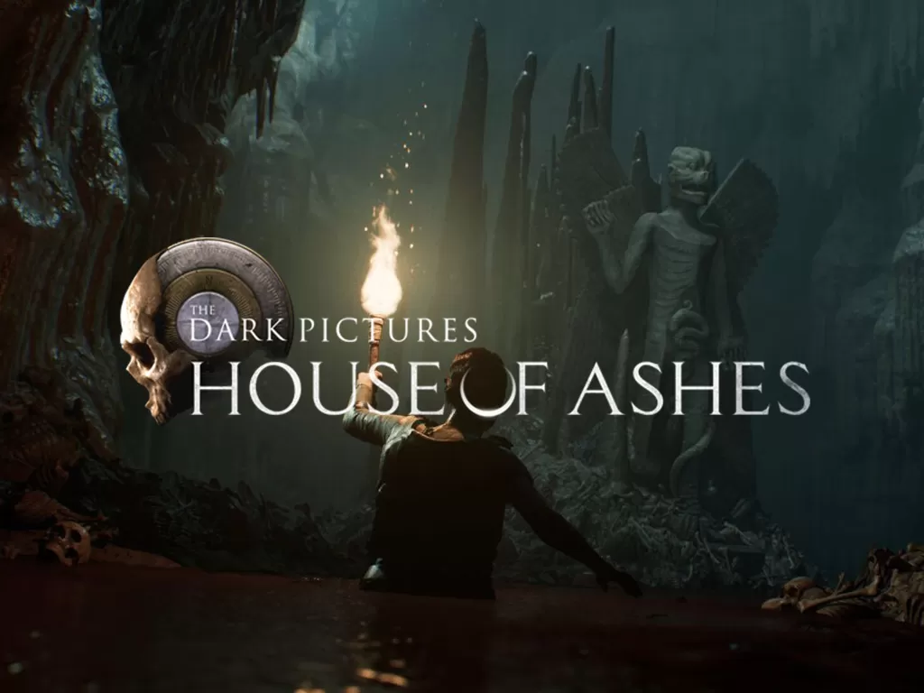 Logo dari game The Dark Pictures Anthology: House of Ashes (photo/Bandai Namco Entertainment)
